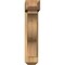 Ekena Millwork Funston Craftsman Rough Sawn Bracket w/ Offset Brace, Western Red Cedar, 6"W x 20"D x 28"H BKT0604X20X28FST04RWR - alternate 4